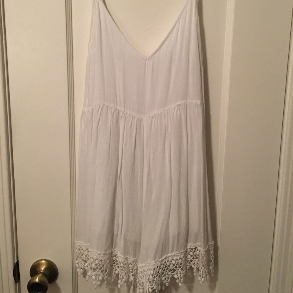 White LF romper